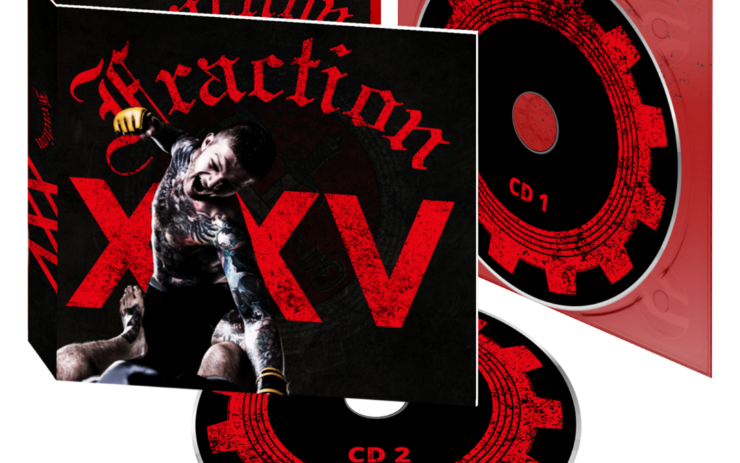 Le groupe FRACTION sort la compilation “XXV” en CD digipack